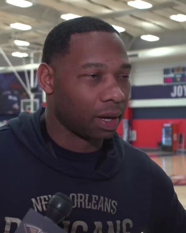 Willie Green Practice Interview - Lakers Game